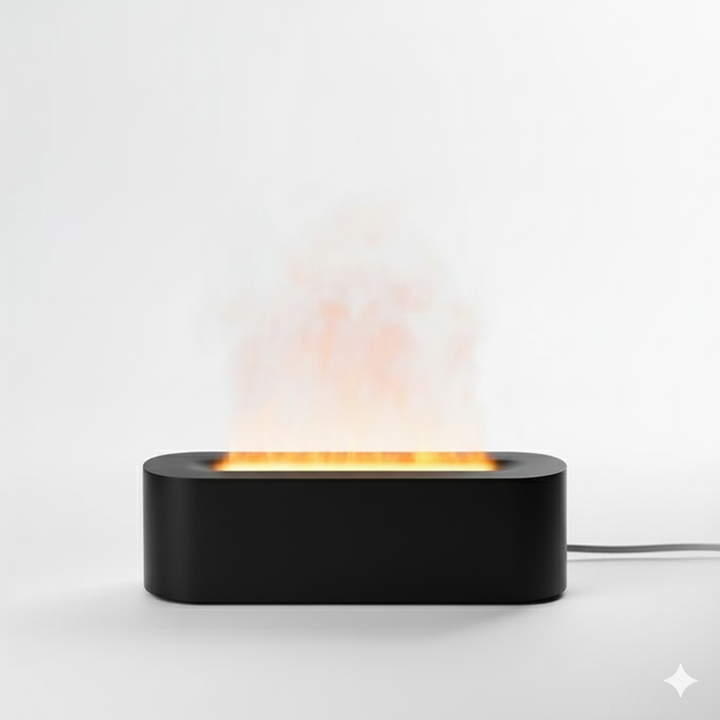 🌿 Erissora™ FlameGlow Aromatherapy Diffuser