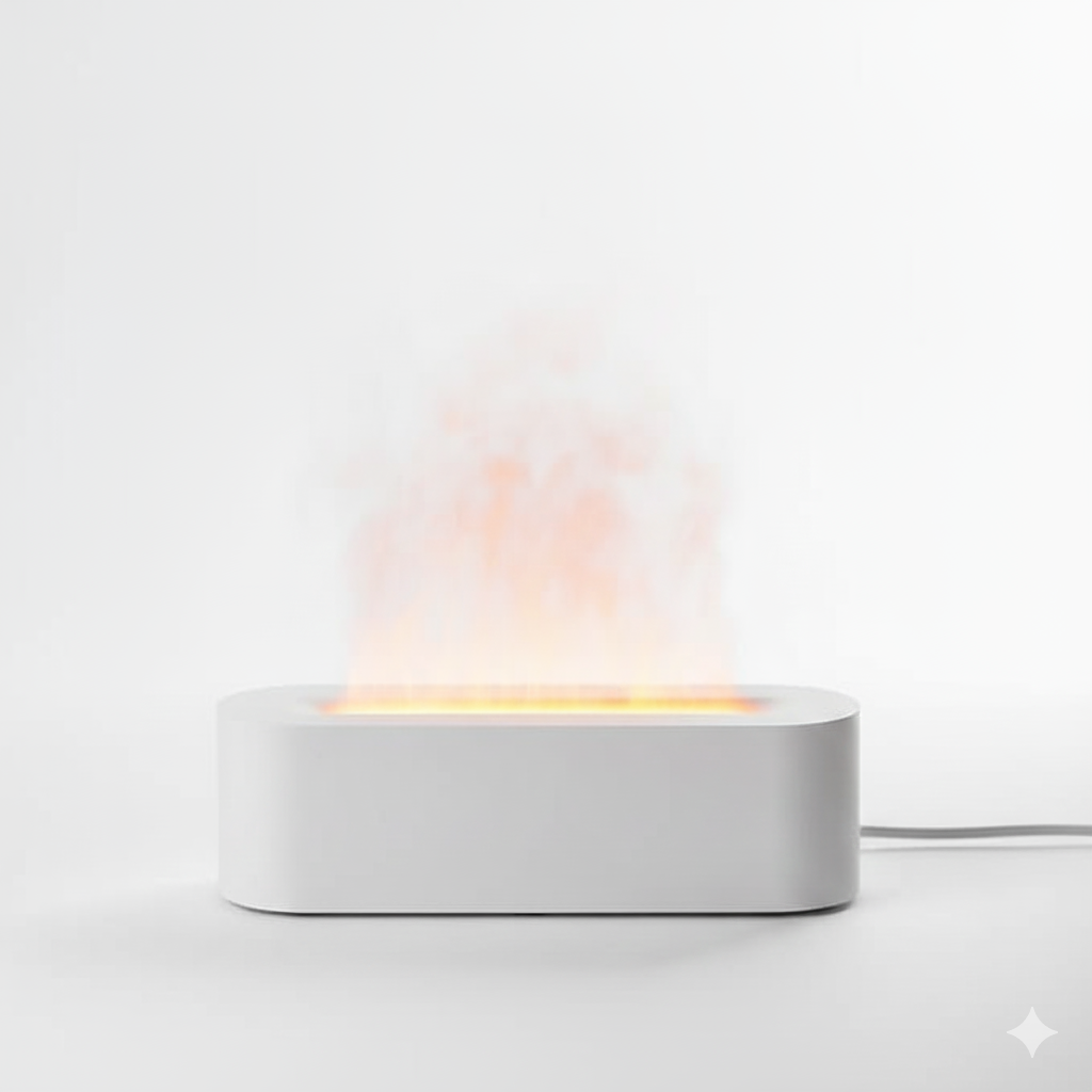 🌿 Erissora™ FlameGlow Aromatherapy Diffuser