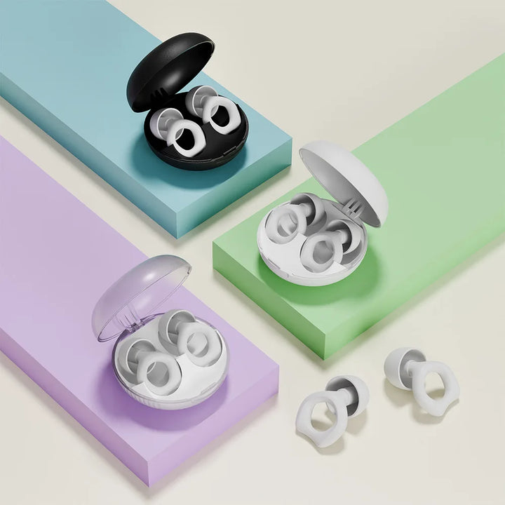 Silicone Earplugs Sleeping Earplugs Noise Reduction Waterproof Ear Plug Suitable for sleep, travel office and noisy environments