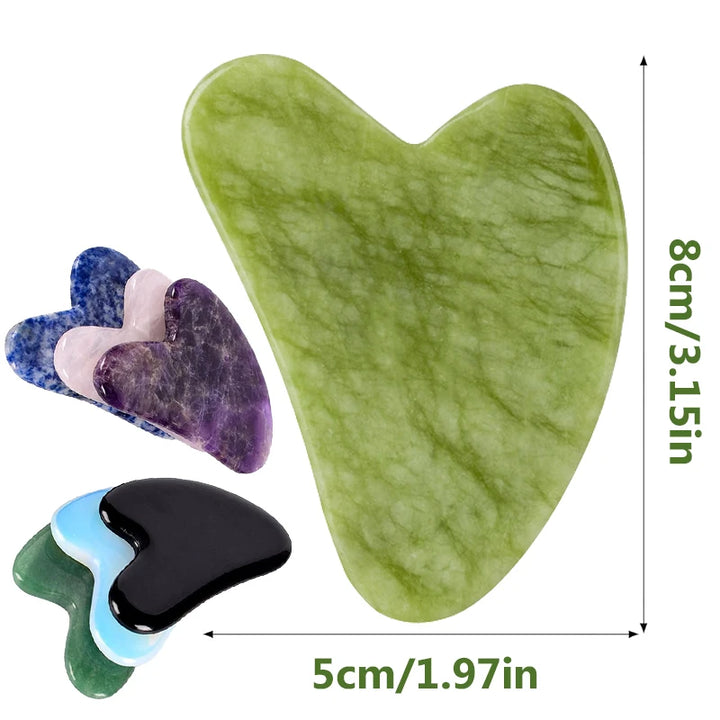 Jade Roller & Gua Sha Sculpting Set