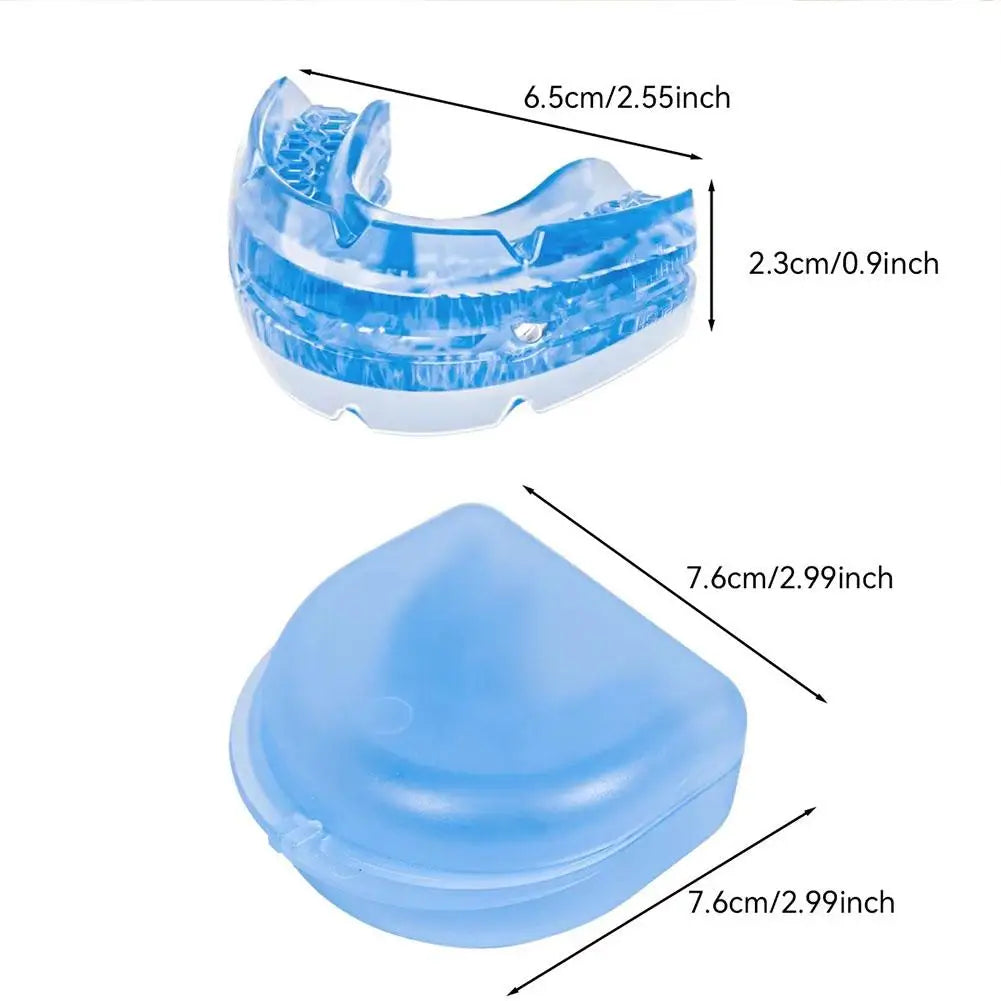 Anti Snoring Mouth Guard Improve Sleeping Adjustable Snoring Mouth Guard Anti-Apnea Teeth Bruxism Stop Snoring Device Mouthpiece