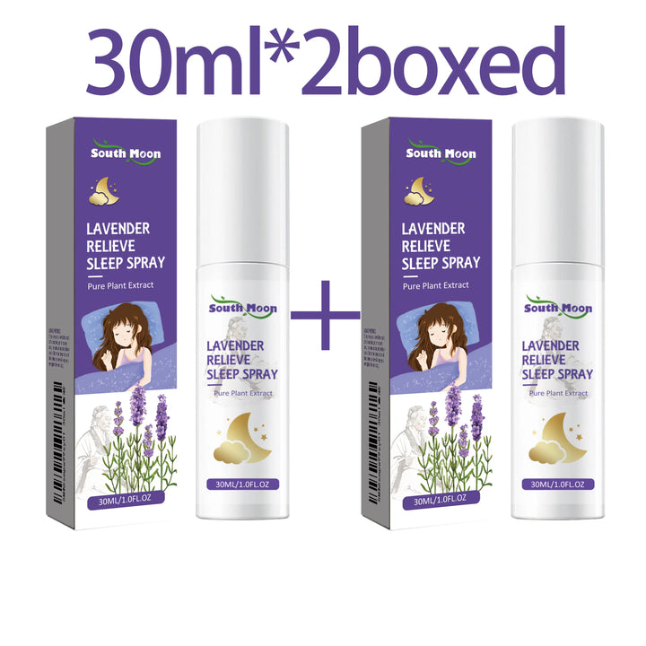 Lavender Sleep Spray Insomnia Therapy Pillow Mist Relieve Stress Effective Aromatherapy Improving Tired Sleep Essential Care Oil