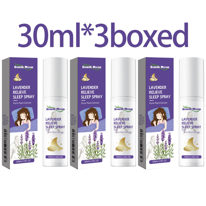 Lavender Sleep Spray Insomnia Therapy Pillow Mist Relieve Stress Effective Aromatherapy Improving Tired Sleep Essential Care Oil