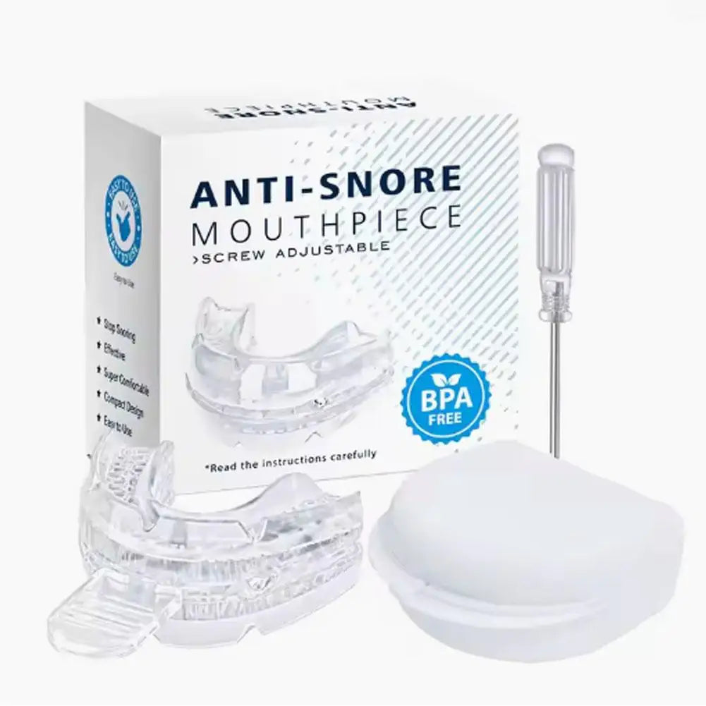 Anti Snoring Mouth Guard Improve Sleeping Adjustable Snoring Mouth Guard Anti-Apnea Teeth Bruxism Stop Snoring Device Mouthpiece