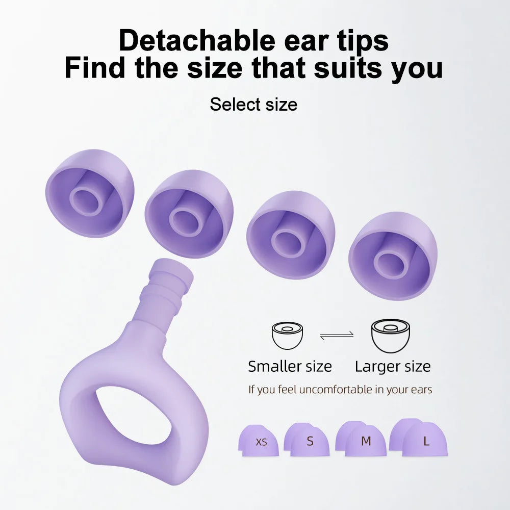 Silicone Earplugs Sleeping Earplugs Noise Reduction Waterproof Ear Plug Suitable for sleep, travel office and noisy environments