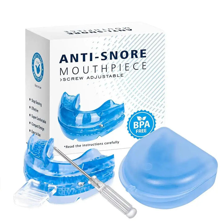 Anti Snoring Mouth Guard Improve Sleeping Adjustable Snoring Mouth Guard Anti-Apnea Teeth Bruxism Stop Snoring Device Mouthpiece